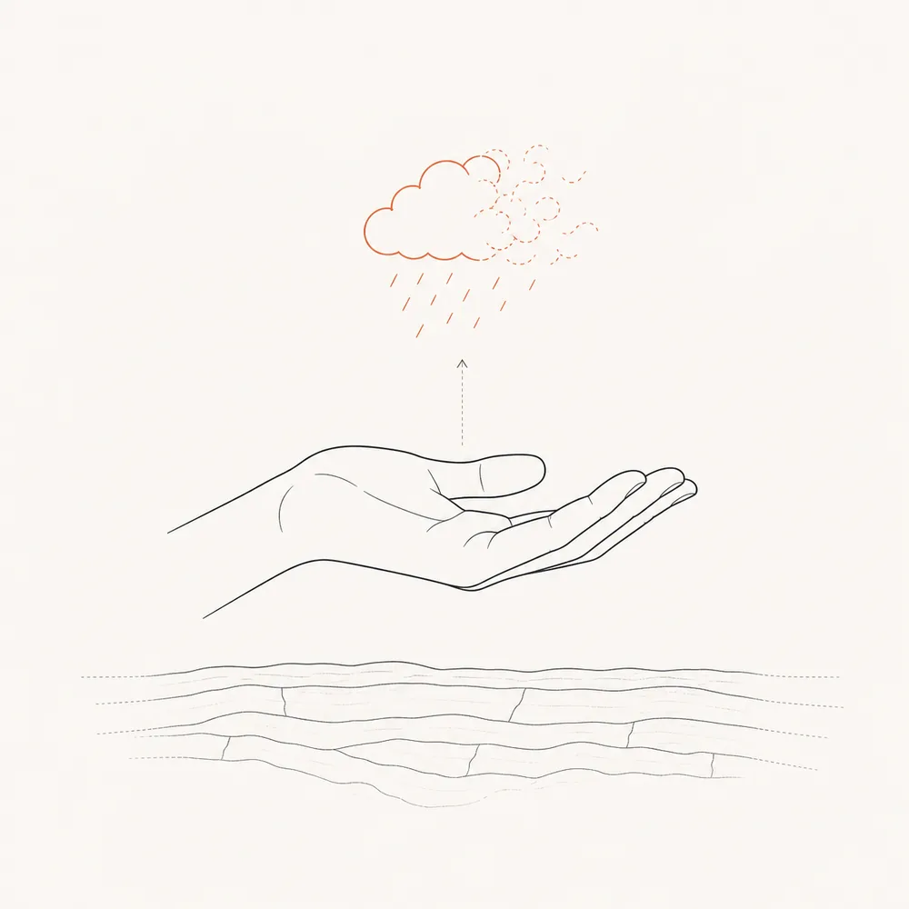 Letting go