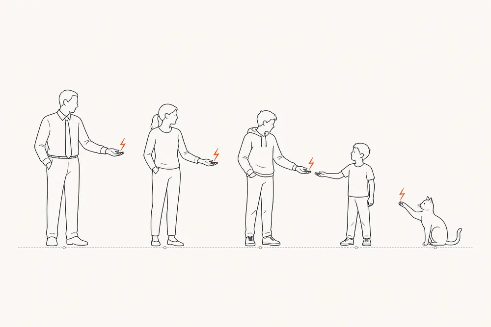 The displaced chain